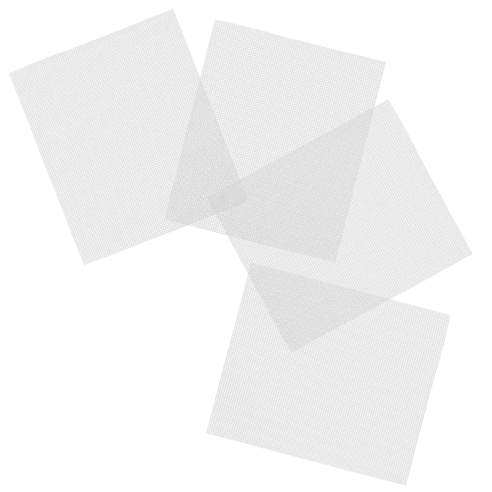 Embroidery Yarns - 4Pcs Plastic Canvas Mesh Sheets for