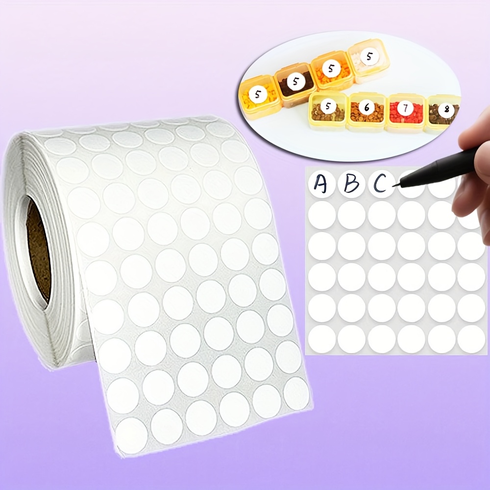 Embroidery Details - Diamond Painting Tools Round Label Stickers