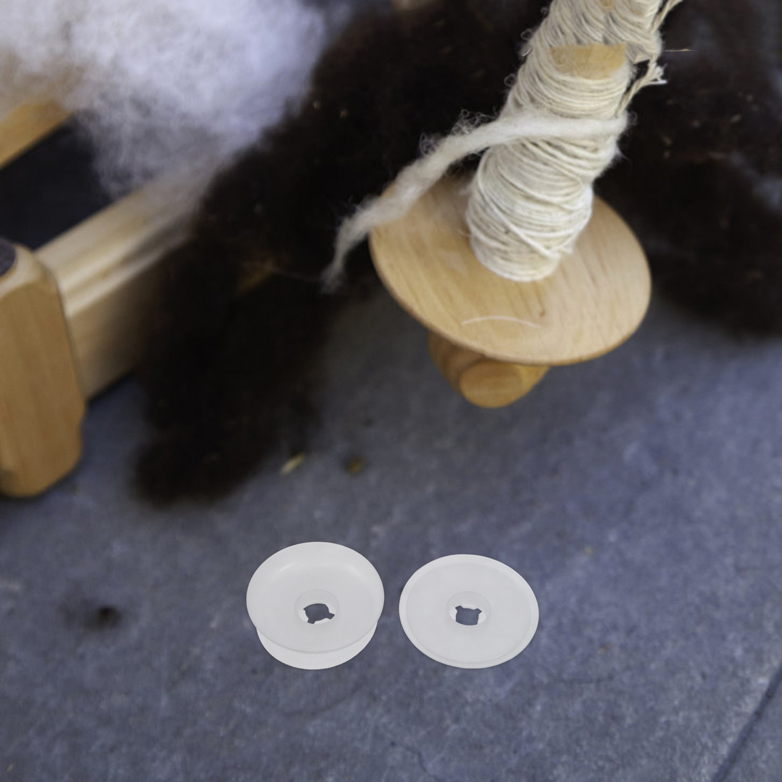 Embroidery Yarns - 10Pcs Empty Bobbins for Thread Plastic