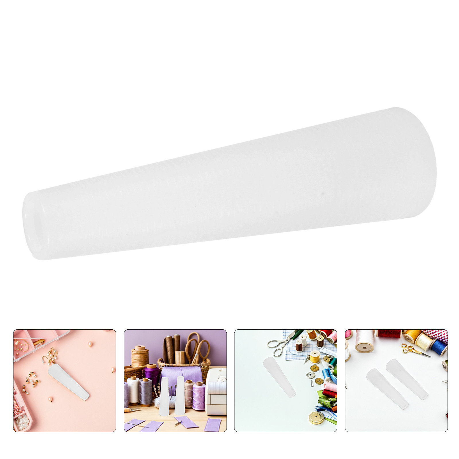 Embroidery Yarns - 12Pcs Plastic Yarn Spools Cone Winder
