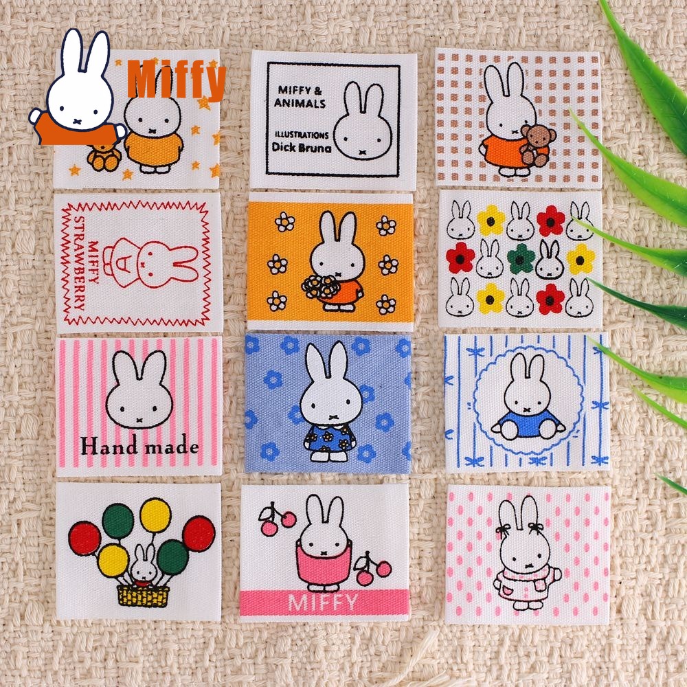 Kawaii Miffy Cloth Patch Cute  - Embroidery Patches のレビューと価格