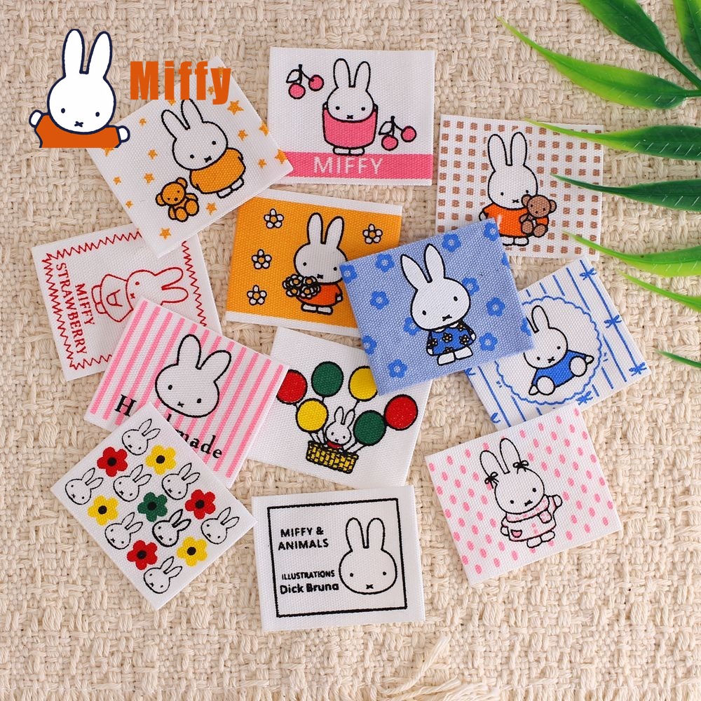 Kawaii Miffy Cloth Patch Cute  - Embroidery Patches のレビューと価格