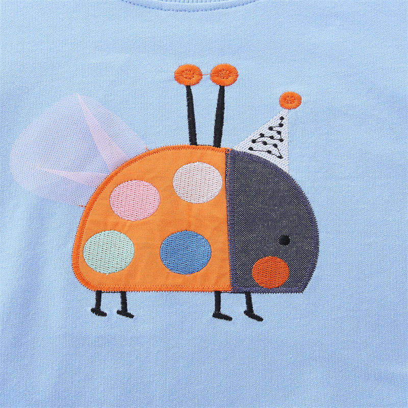 Jumping Meters 2-7T New Arriva - Embroidery Lady Bug のレビューと価格