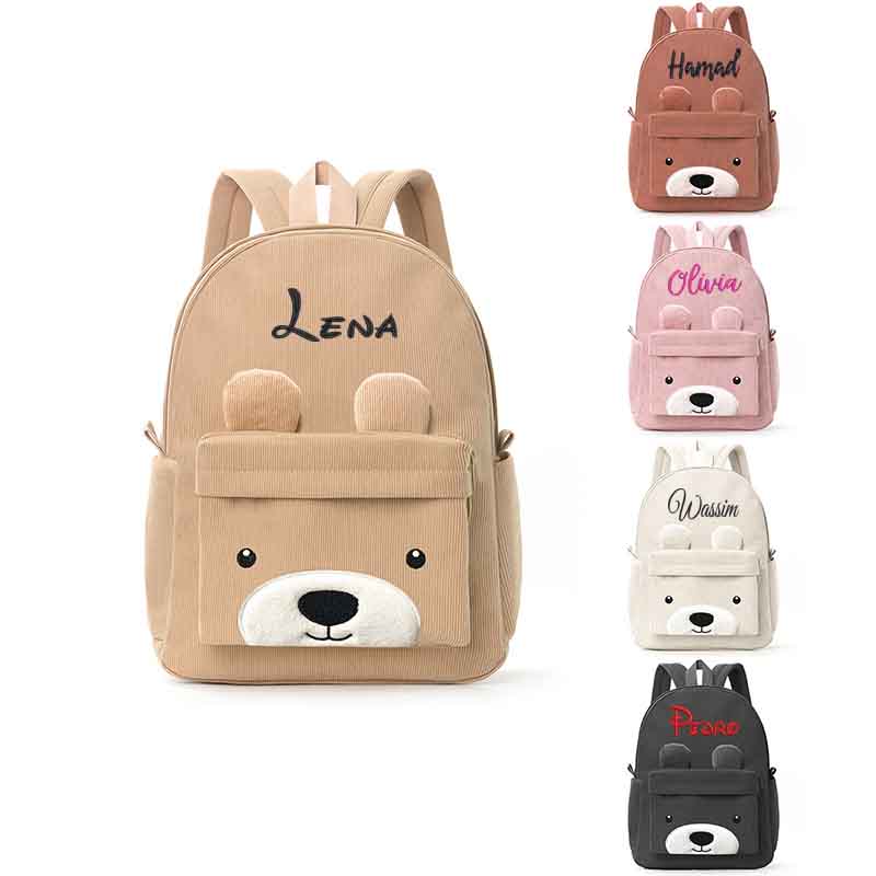 Custom Corduroy Backpack,Eleme - Embroidery Name Designs のレビューと価格