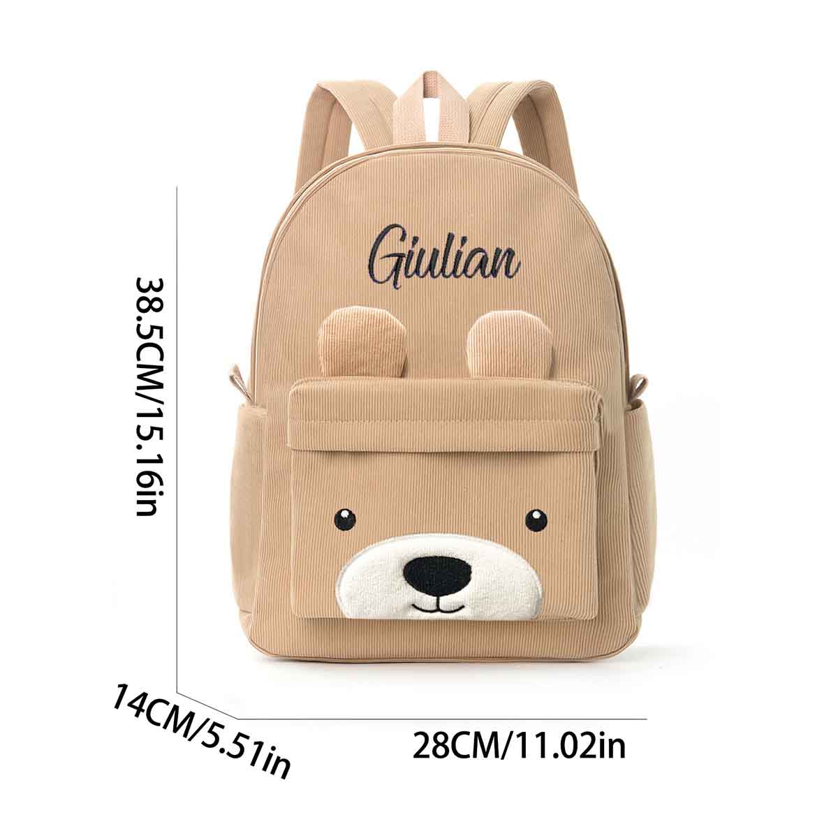 Custom Corduroy Backpack,Eleme - Embroidery Name Designs のレビューと価格