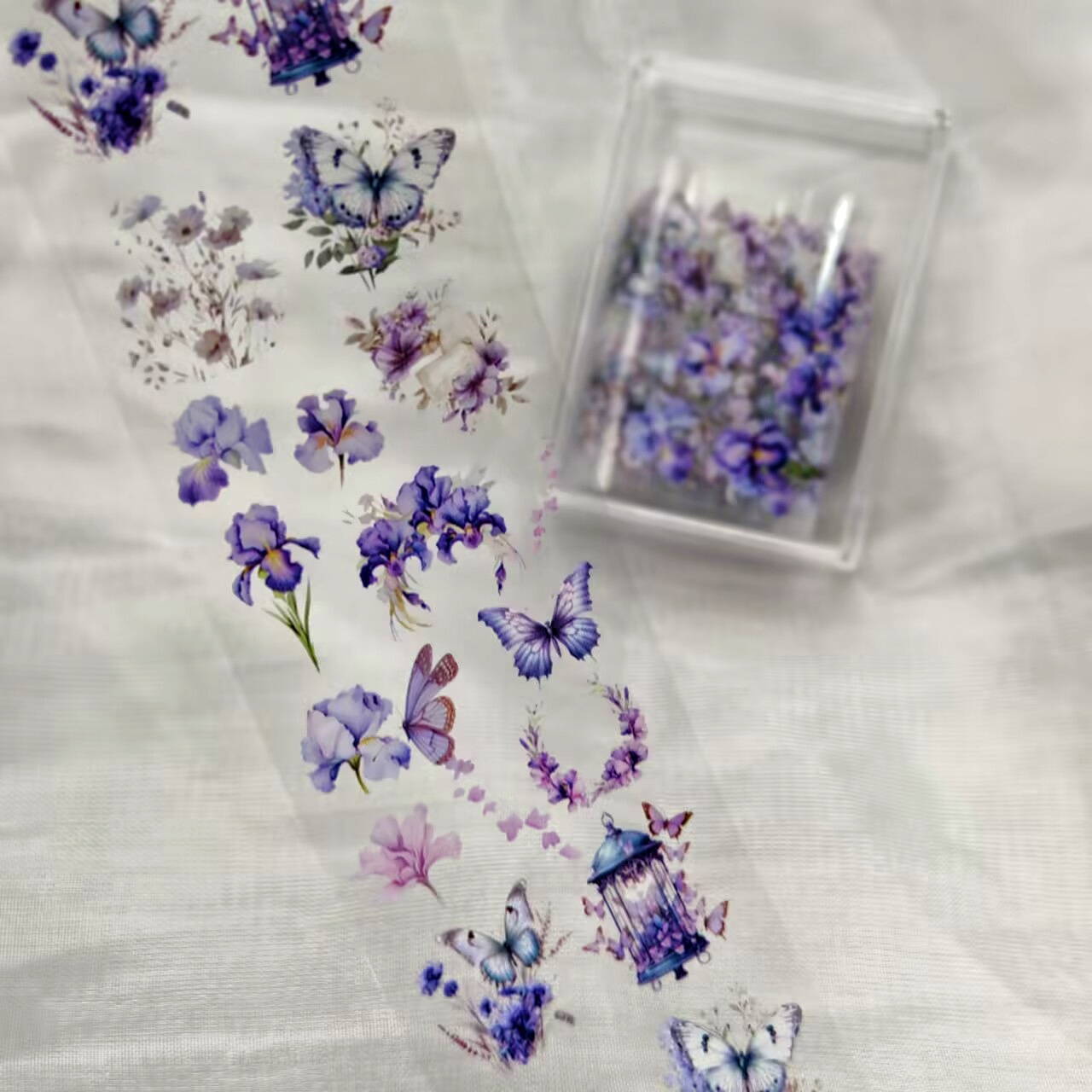 1Pc 100cm Flower Nail Foils fo - Transfer Paper Carbon のレビューと価格