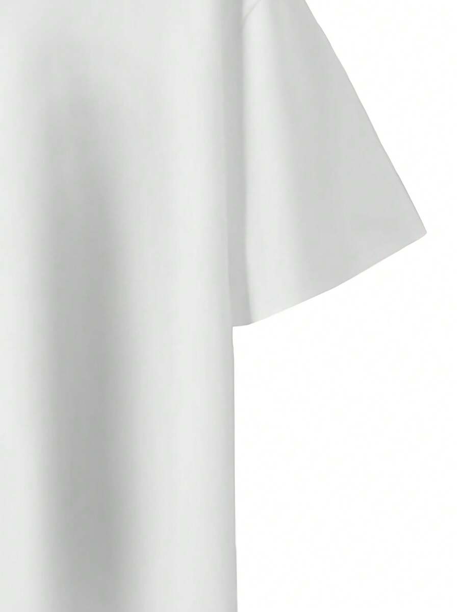 Plus Size Crew Neck T-Shirt Wi - Embroidery Cotton Shirt のレビューと価格