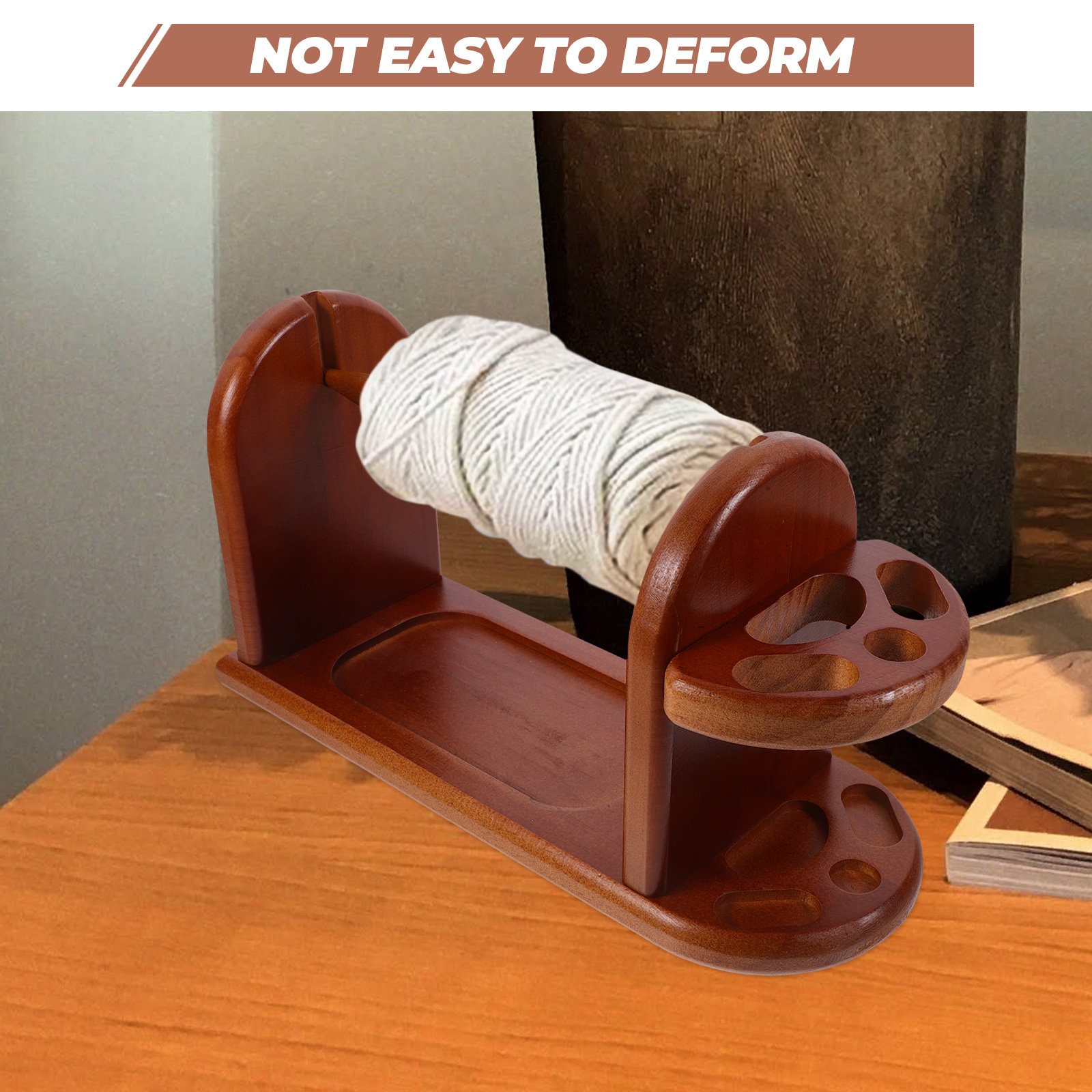 Sturdy Wooden Yarn Holder for  - Embroidery Yarns のレビューと価格