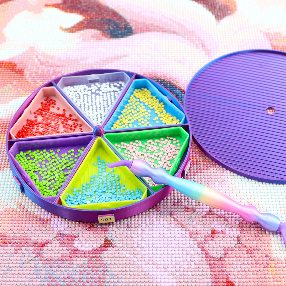 Rotation Beads Tray Organizer  - Embroidery Details のレビューと価格