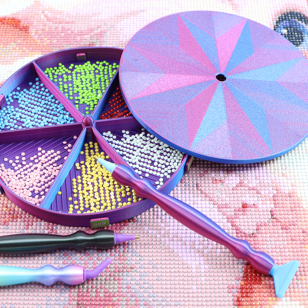 Rotation Beads Tray Organizer  - Embroidery Details のレビューと価格