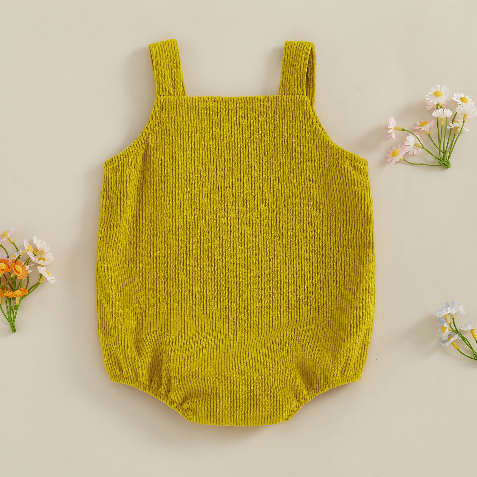 Cute Baby Corduroy Romper Slee - Embroidery Lady Bug のレビューと価格