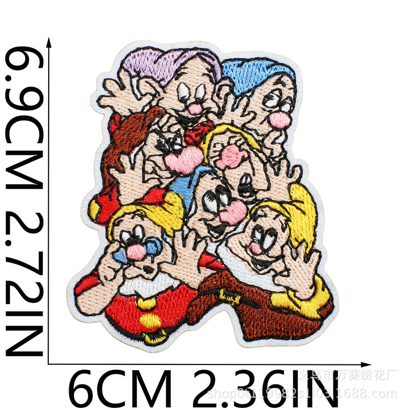 15pcs Snow Princess Embroidery - Embroidery Patches のレビューと価格