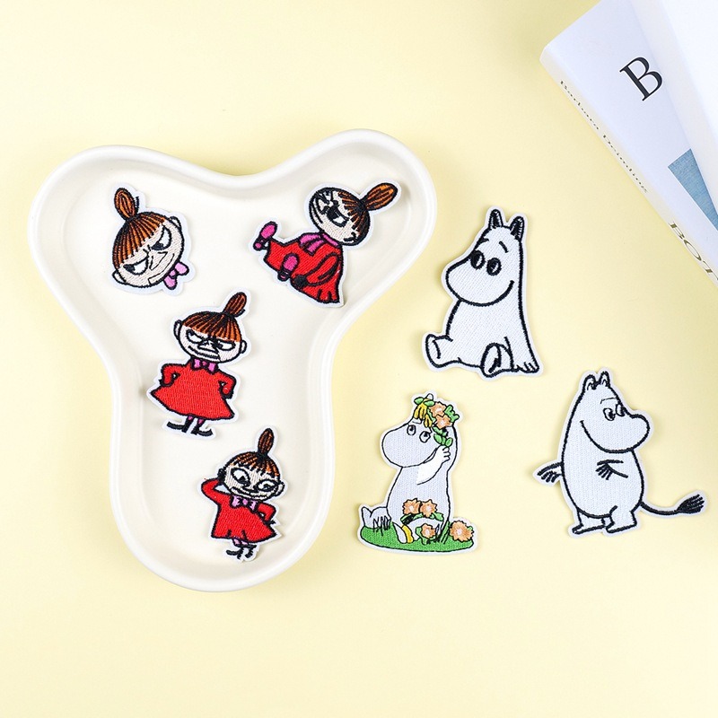 Moomin Cute Cartoon Embroidere - Embroidery Patches のレビューと価格
