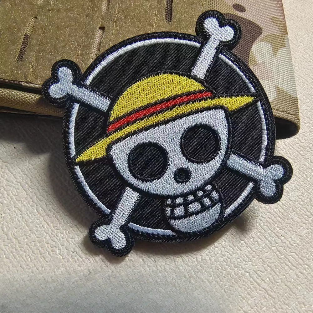 One Piece Badg Cartoon sleeve  - Embroidery Patches のレビューと価格