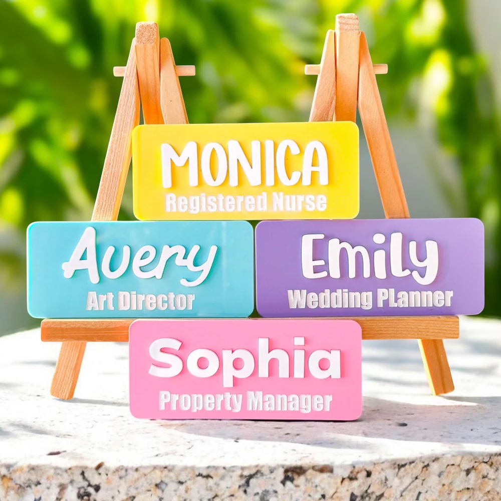 Custom Name Brooch Personalize - Embroidery Name のレビューと価格