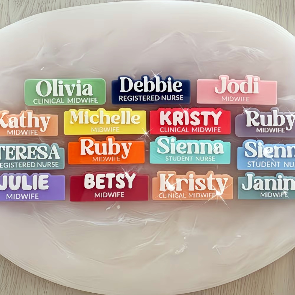 Custom Name Brooch Personalize - Embroidery Name のレビューと価格