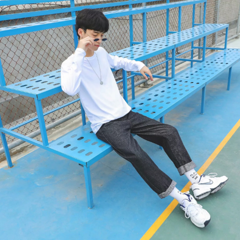 100%Cotton Men's Crew Neck T-s - Embroidery Cotton Shirt のレビューと価格