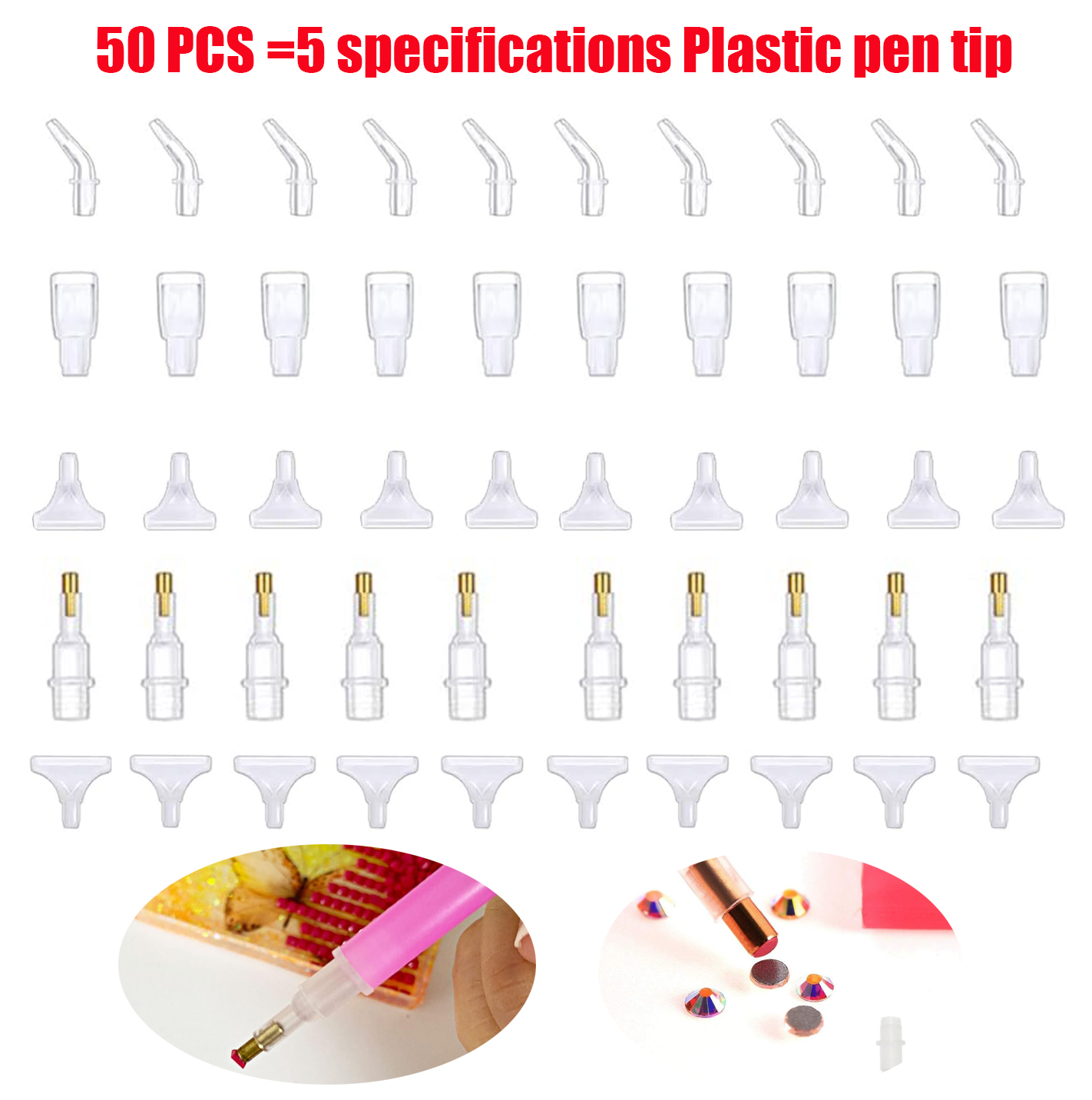 50 Pcs Diamond Painting Art Dr - Embroidery Details のレビューと価格