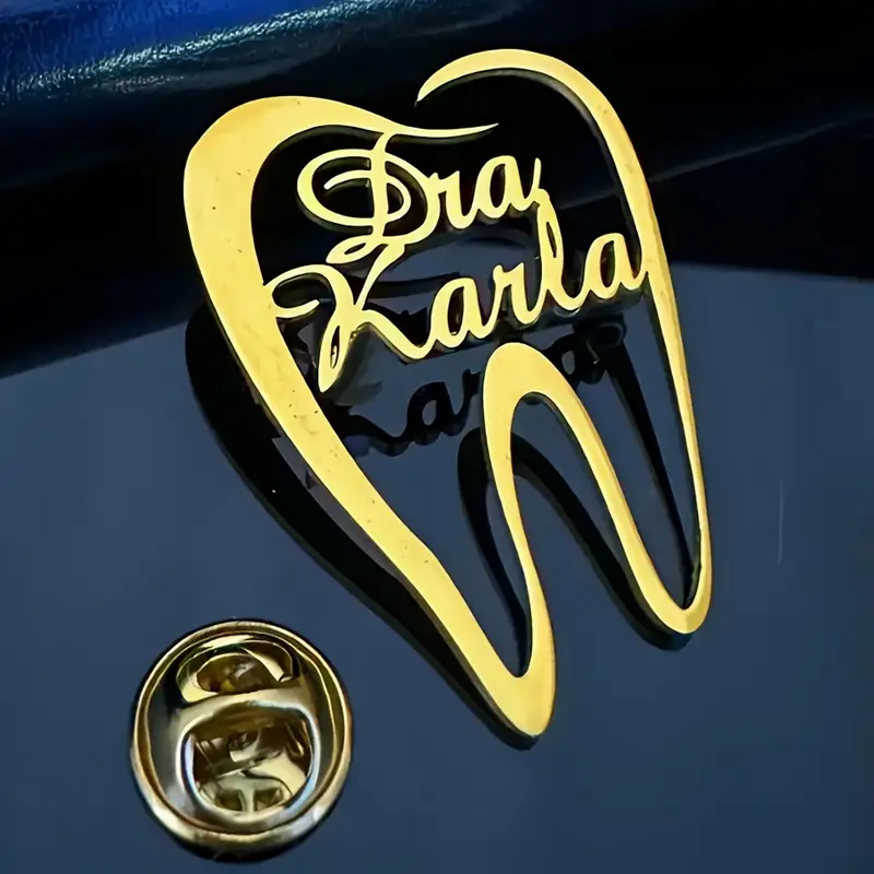 1PC Customized Teeth Dentist N - Embroidery Name のレビューと価格