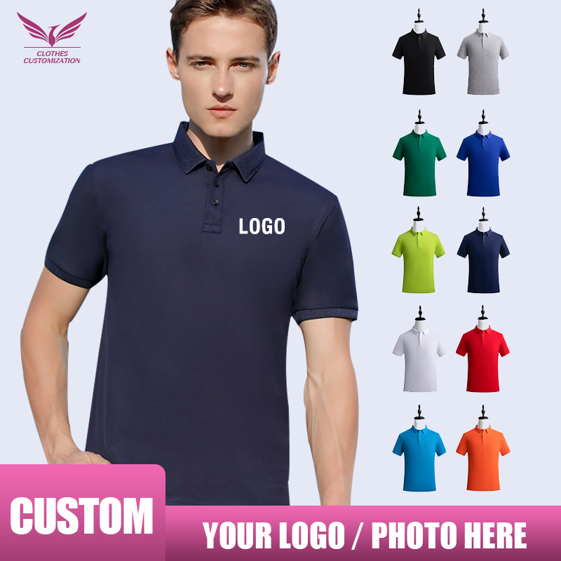 Personality Customization polo - Embroidery Cotton Shirt のレビューと価格