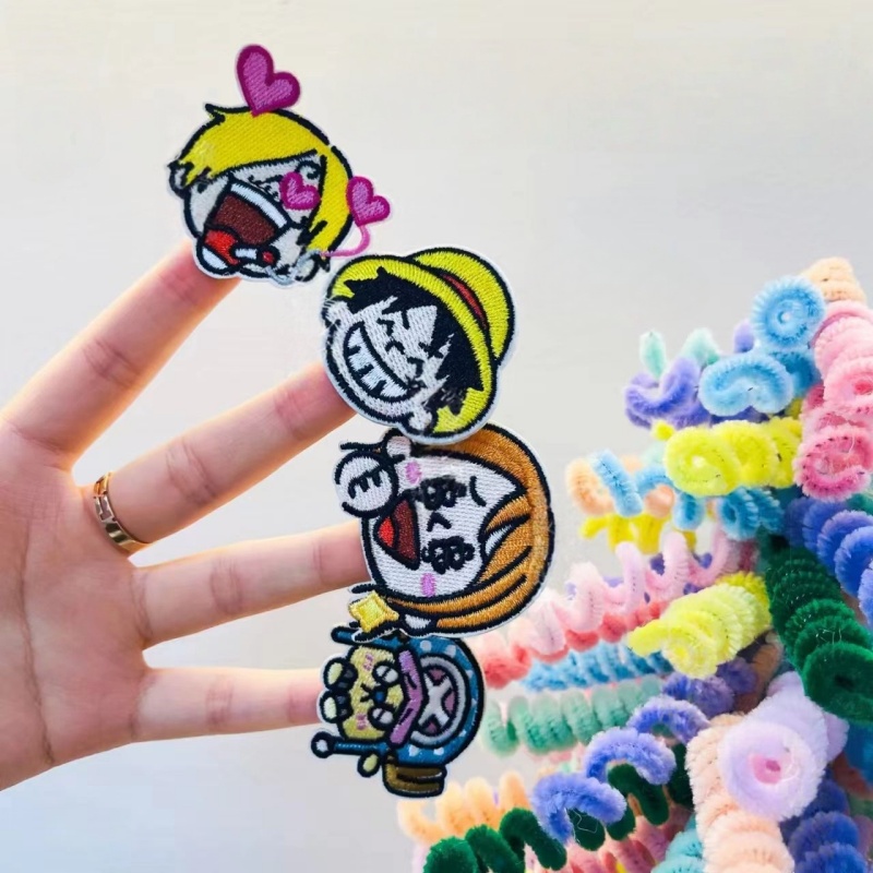 One Piece Straw Hat Crew Anime - Embroidery Patches のレビューと価格