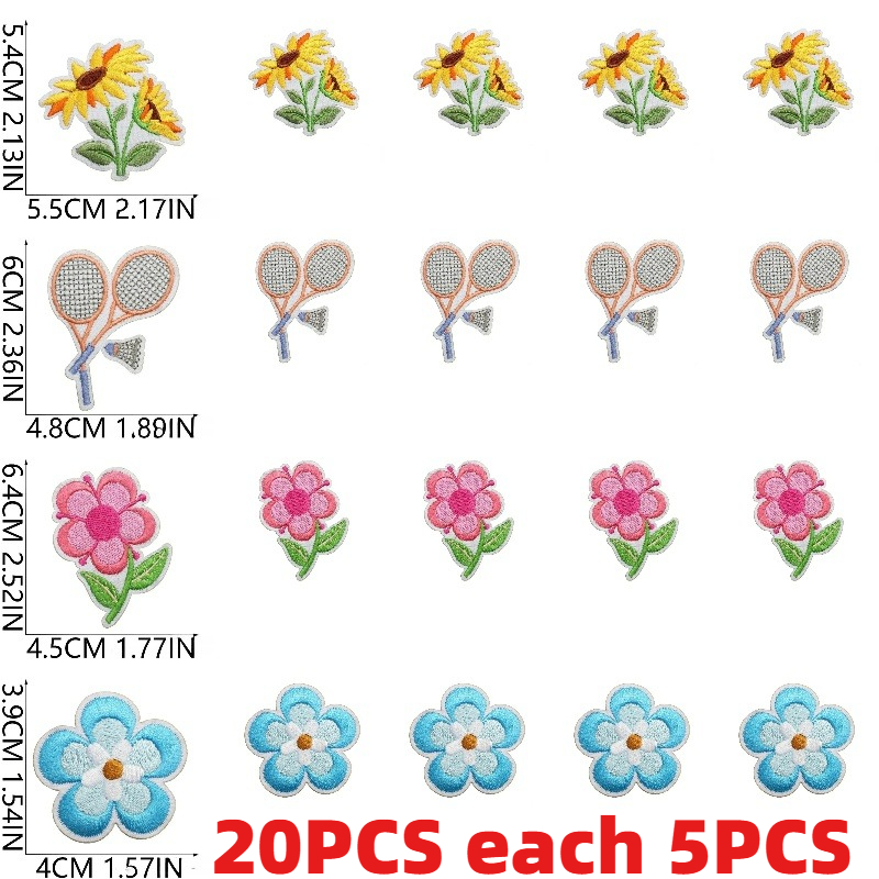 10/20PCS Bulk Spring Theme Emb - Embroidery Lady Bug のレビューと価格