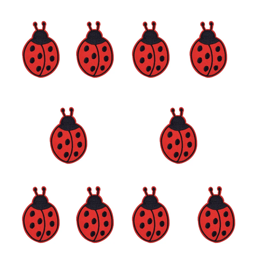 Patches for Clothes Iron on Ap - Embroidery Lady Bug のレビューと価格