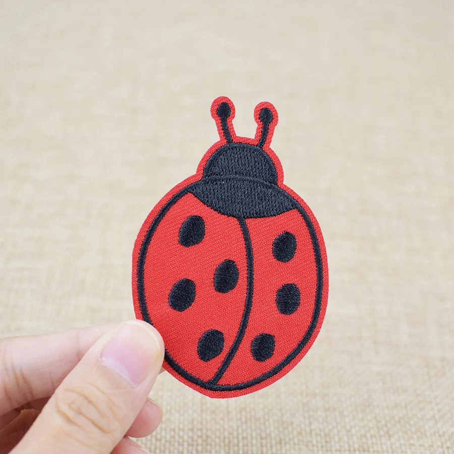 Patches for Clothes Iron on Ap - Embroidery Lady Bug のレビューと価格