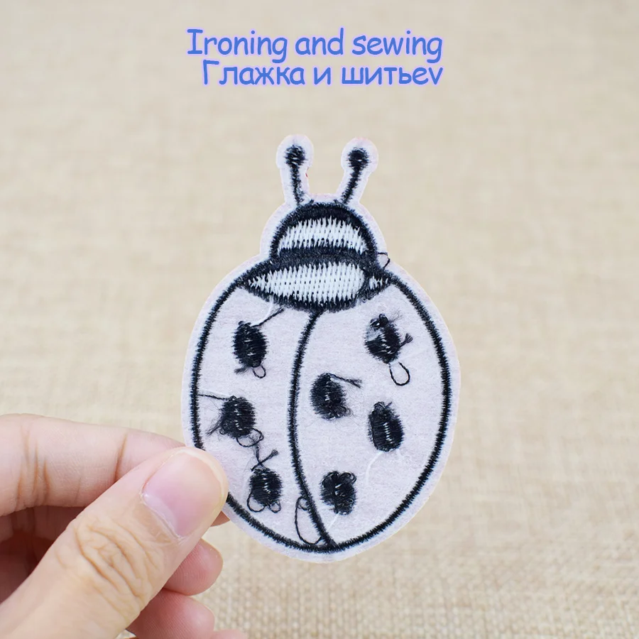 Patches for Clothes Iron on Ap - Embroidery Lady Bug のレビューと価格