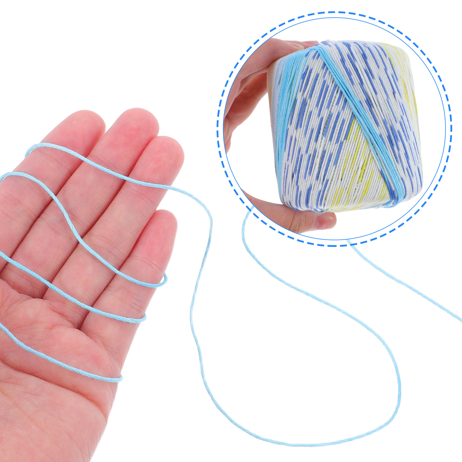 Soft Cotton Crochet Yarn 1 Rol - Embroidery Yarns のレビューと価格