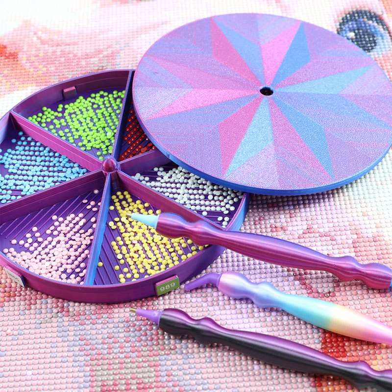 1 Set 6Pcs Diamond Painting Tr - Embroidery Details のレビューと価格