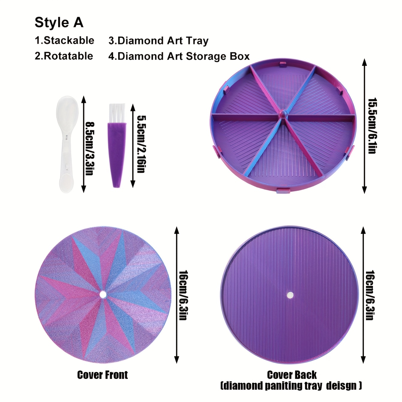 Diamond Painting Tray Storage  - Embroidery Details のレビューと価格