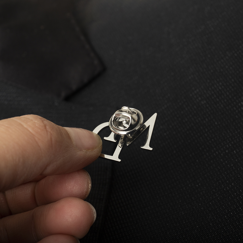 Tangula Custom Initials Brooch - Embroidery Name のレビューと価格