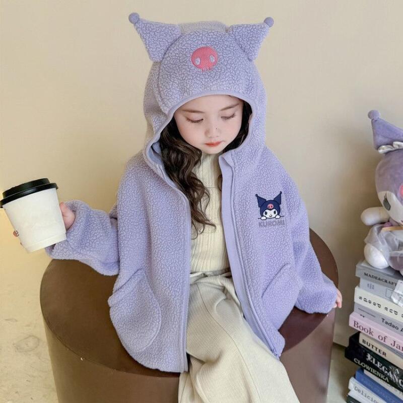 Hot Sanrio Girls Velvet Long-S - Embroidery Cotton Shirt のレビューと価格
