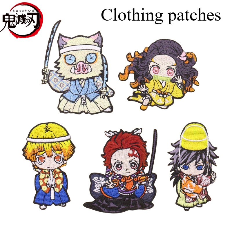 Demon Slayer Kamado Tanjirou K - Embroidery Patches のレビューと価格