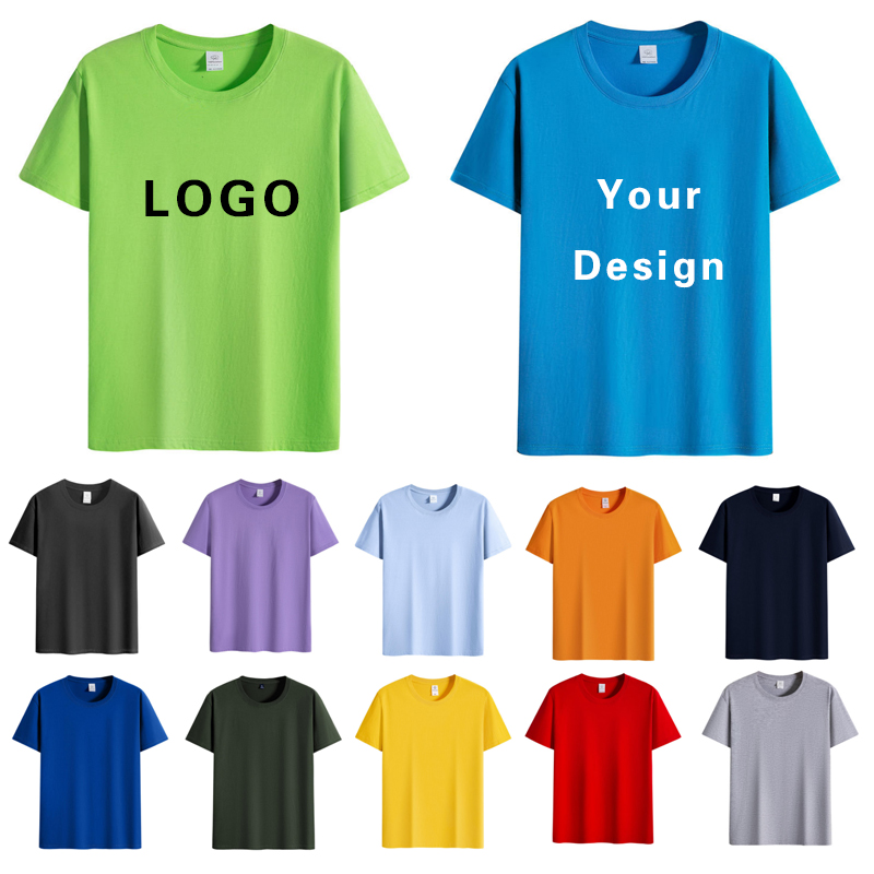 180g Cotton T Shirt Print Logo - Embroidery Name Designs のレビューと価格