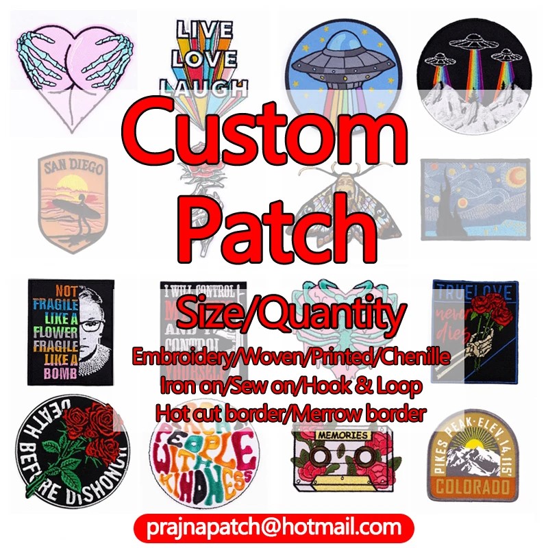 Custom Embroidery Patch Iron O - Embroidery Name Designs のレビューと価格