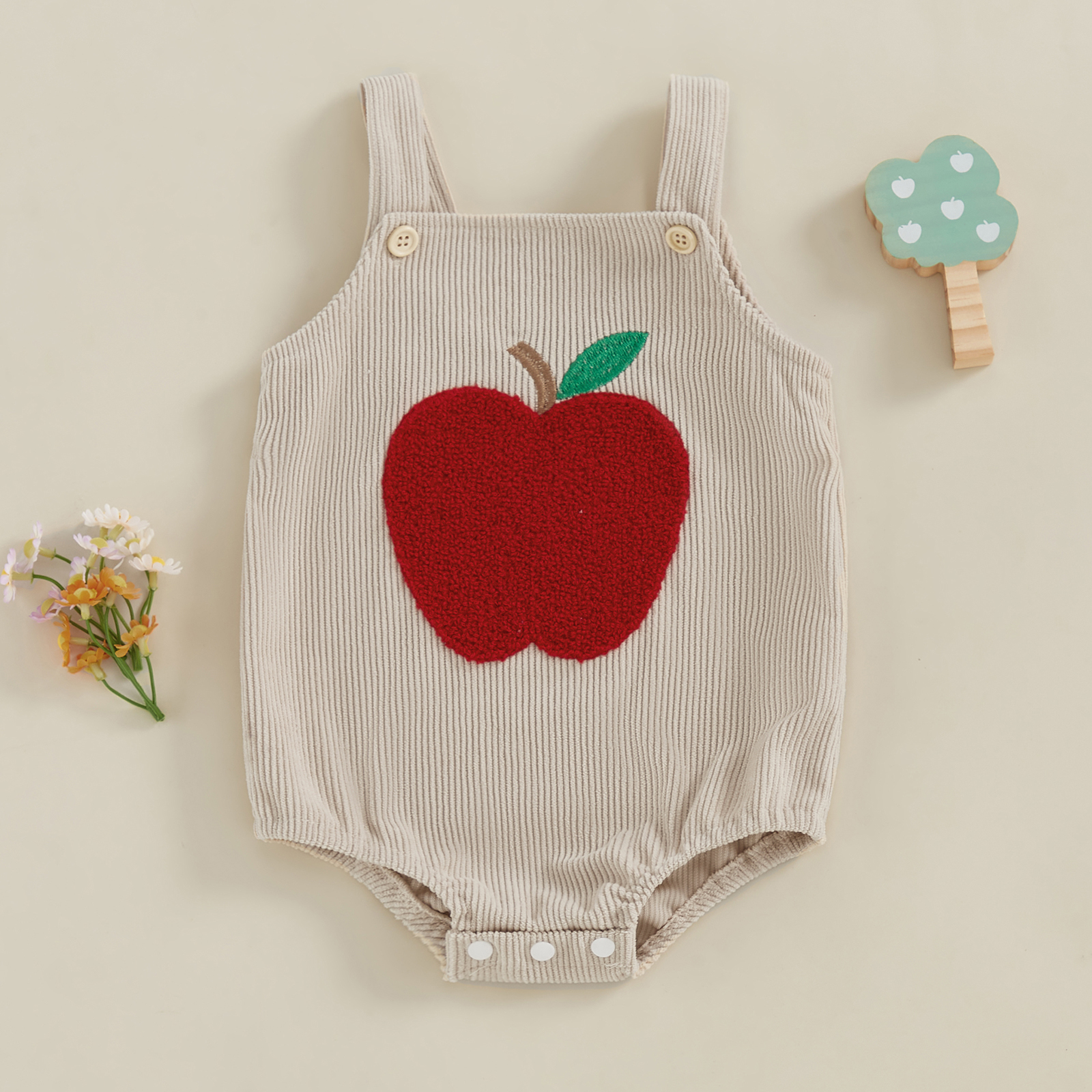 Summer Baby Romper Sleeveless  - Embroidery Lady Bug のレビューと価格