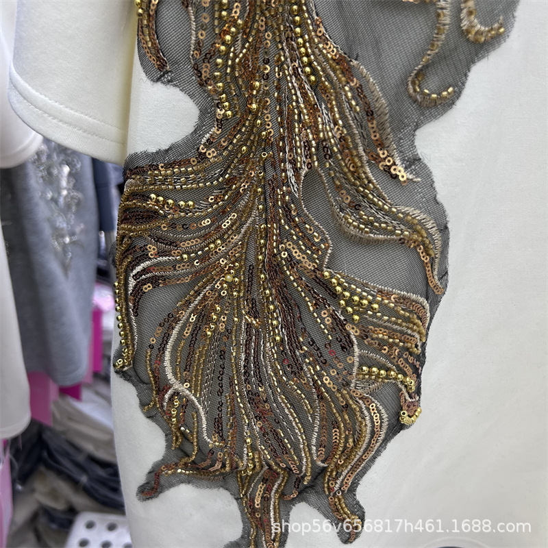 New Spring Summer Women Two-pi - Embroidery Cotton Shirt のレビューと価格