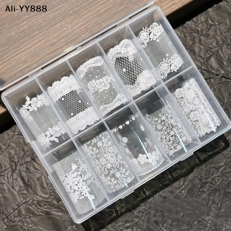 【YY8】10 Rolls Sexy Lace Flower - Transfer Paper Carbon のレビューと価格