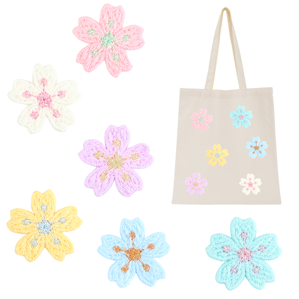 20pcs/lot Colorful 2.4cm Embro - Embroidery Patches のレビューと価格