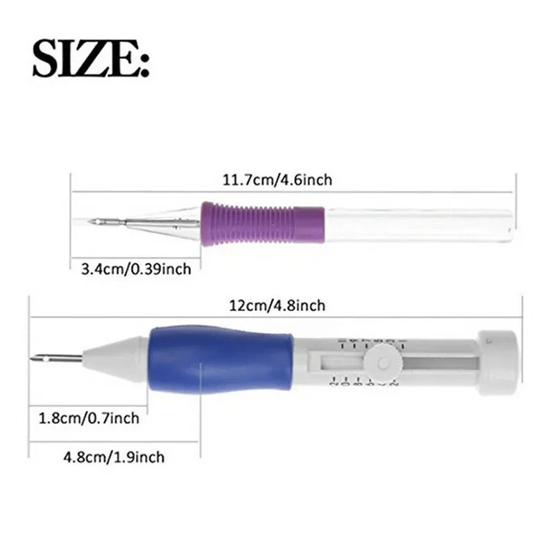 7-Piece Embroidery Punch Needl - Embroidery Yarns のレビューと価格