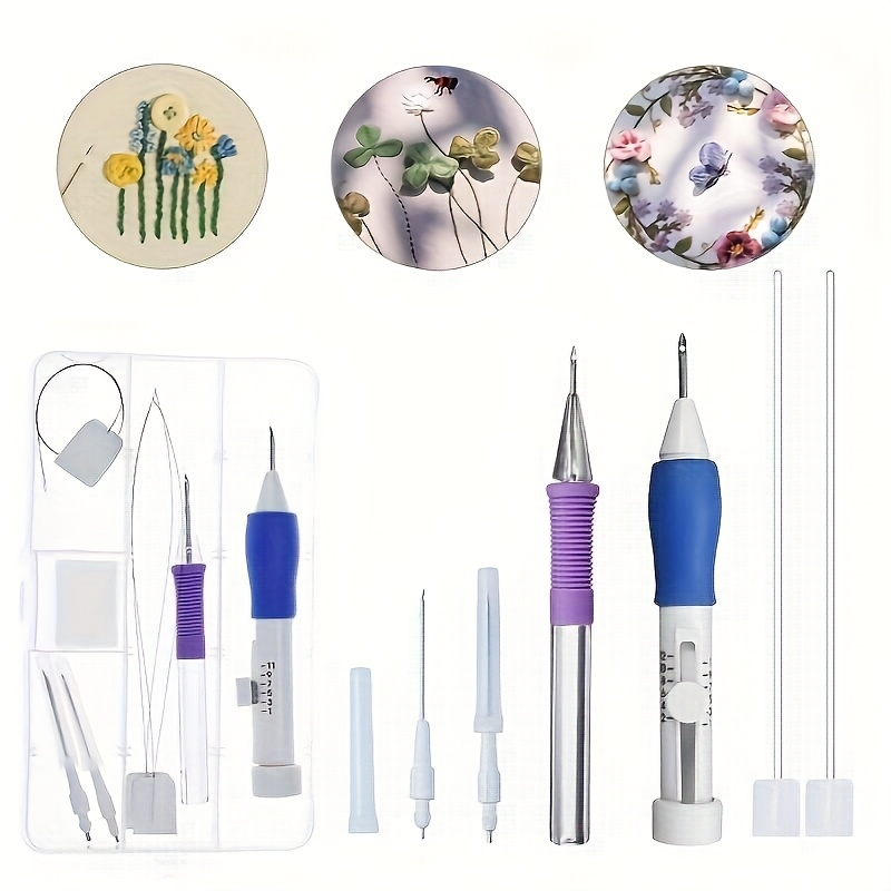 7-Piece Embroidery Punch Needl - Embroidery Yarns のレビューと価格