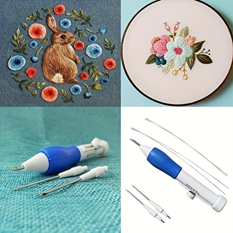 7-Piece Embroidery Punch Needl - Embroidery Yarns のレビューと価格