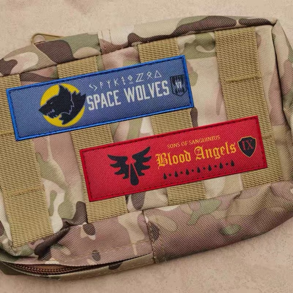 Warhammer 40K Badge Velcro Bac - Embroidery Patches のレビューと価格