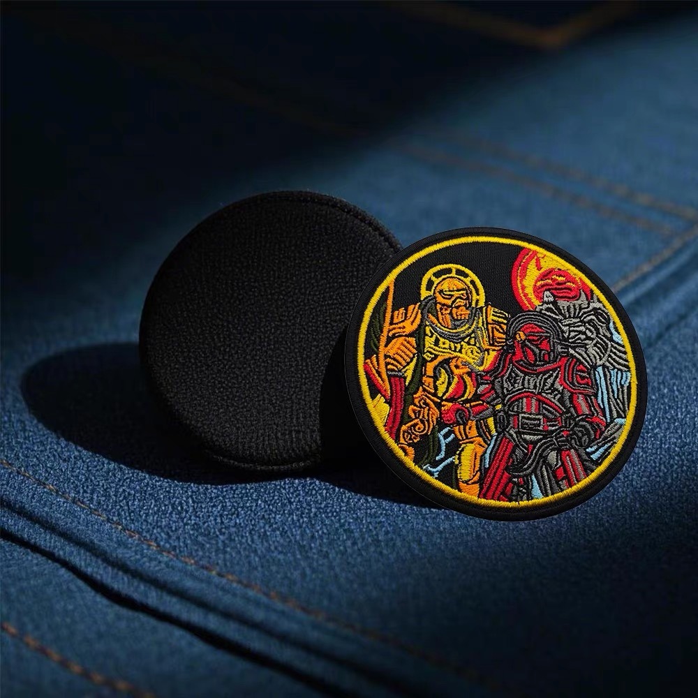 Warhammer 40K Badge Velcro Bac - Embroidery Patches のレビューと価格